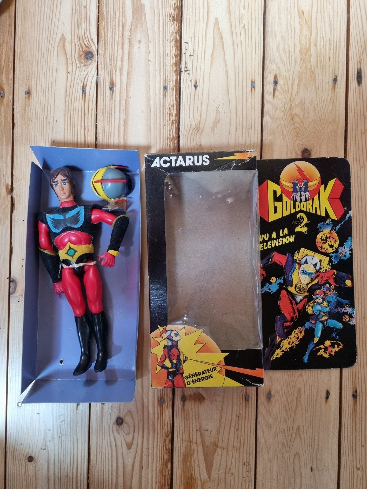 Goldorak actarus ceji arbois + boite RARE, Enlèvement