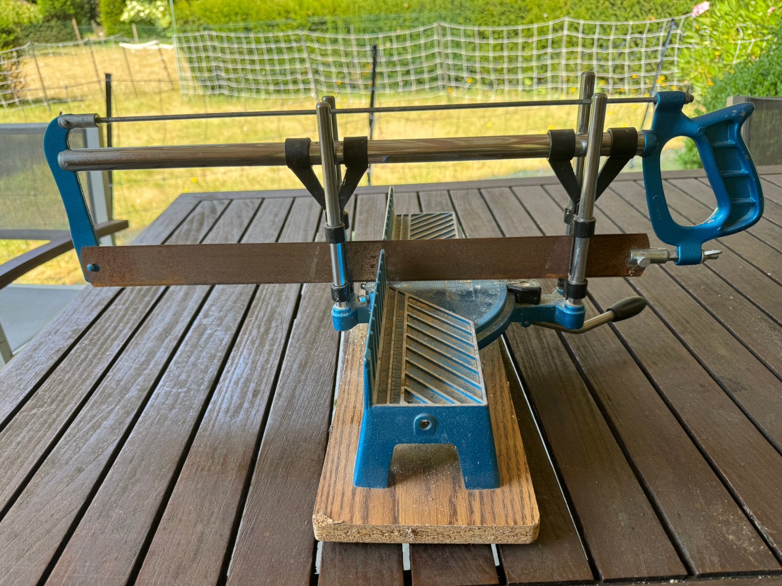 Verstekzaag, Doe-het-zelf en Bouw, Gereedschap | Zaagmachines, Ophalen, Gebruikt, Overige typen