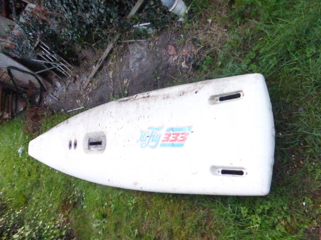 Surfplank, Watersport en Boten, 250 tot 300 cm, Gebruikt, 3.5 tot 5 m², Met vin(nen)