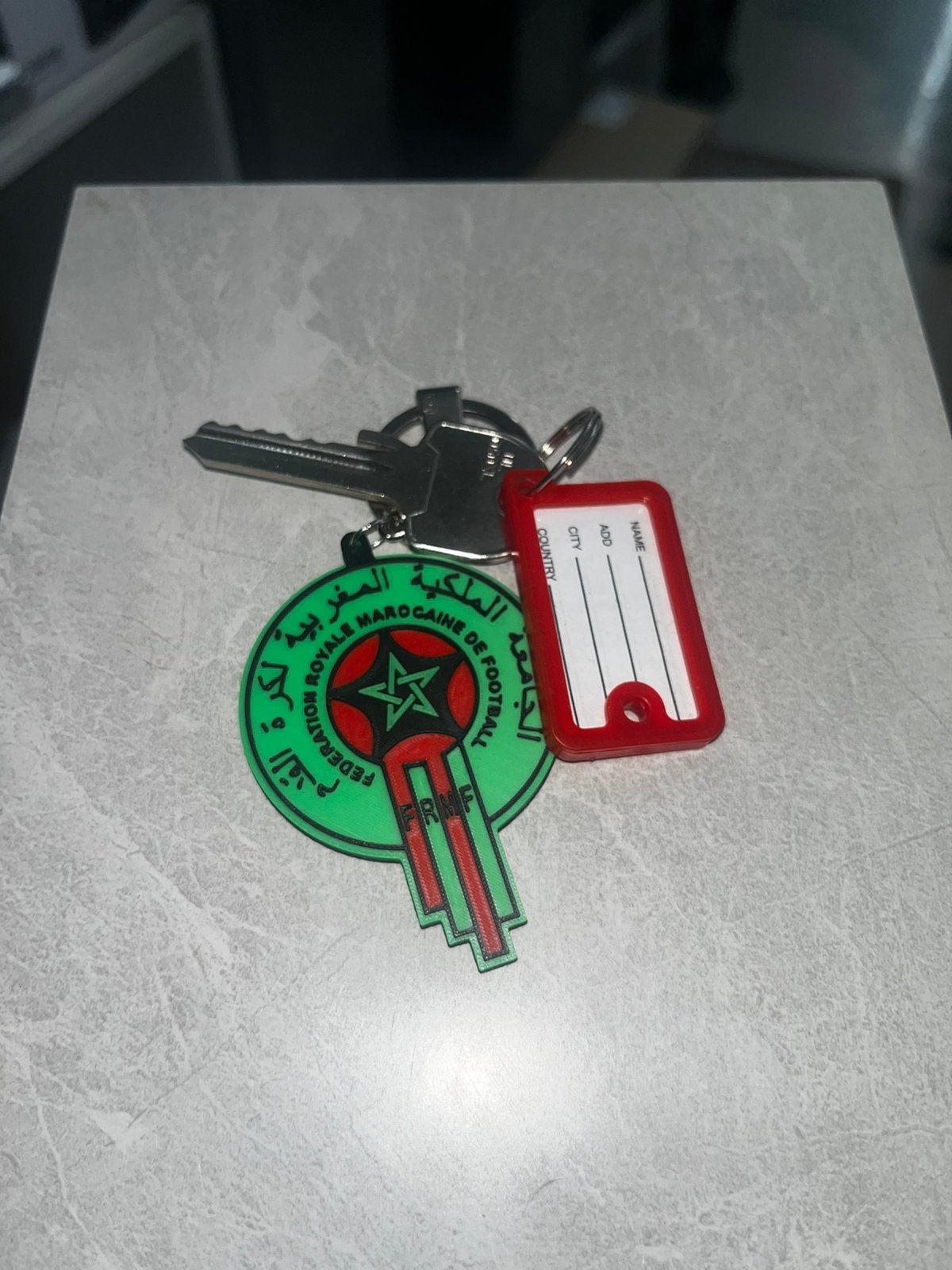 Porte clés Maroc, Ophalen of Verzenden, Nieuw, Sport