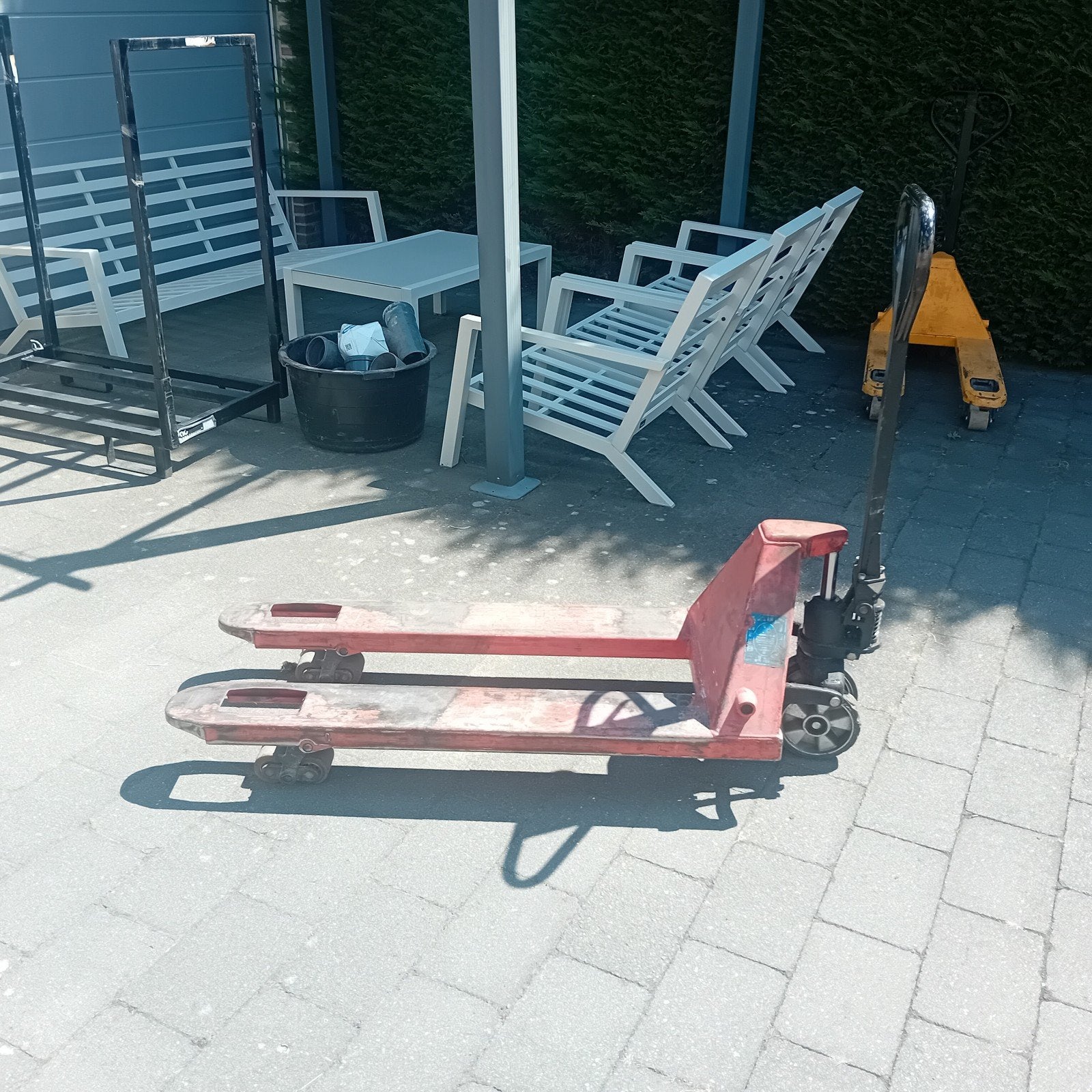 transpallet in goede staat, Doe-het-zelf en Bouw, Ophalen, Gebruikt
