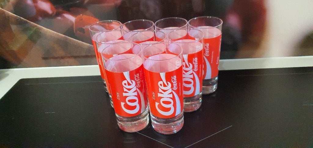 Vintage coca-cola glazen, Verzamelen, Ophalen