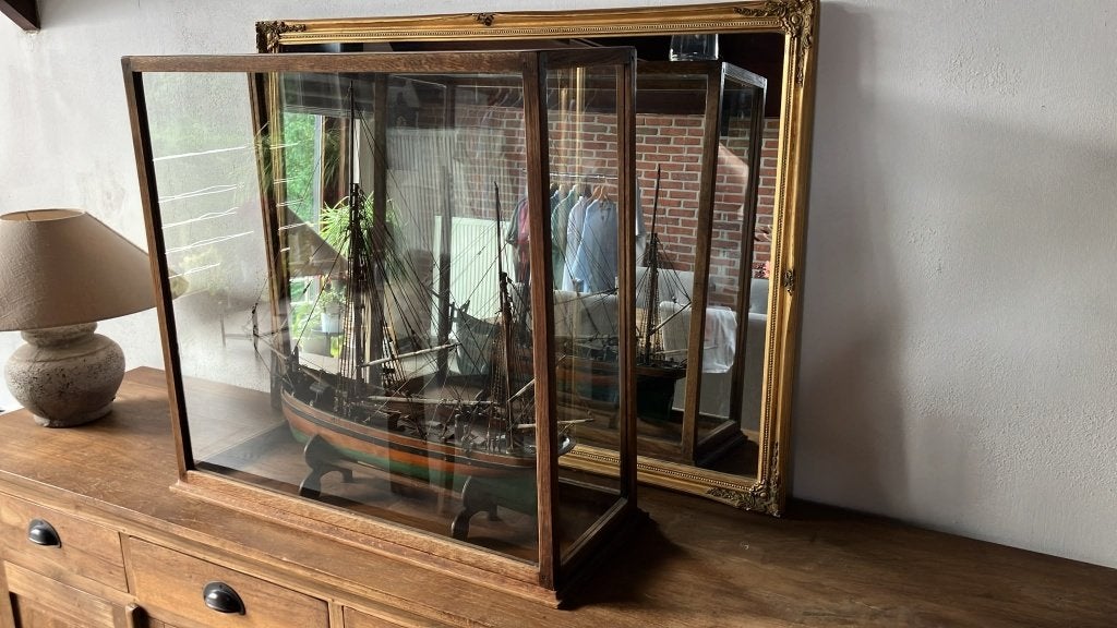 Houten bootmodel, Ophalen, Nieuw, Zeilboot, Schaalmodel