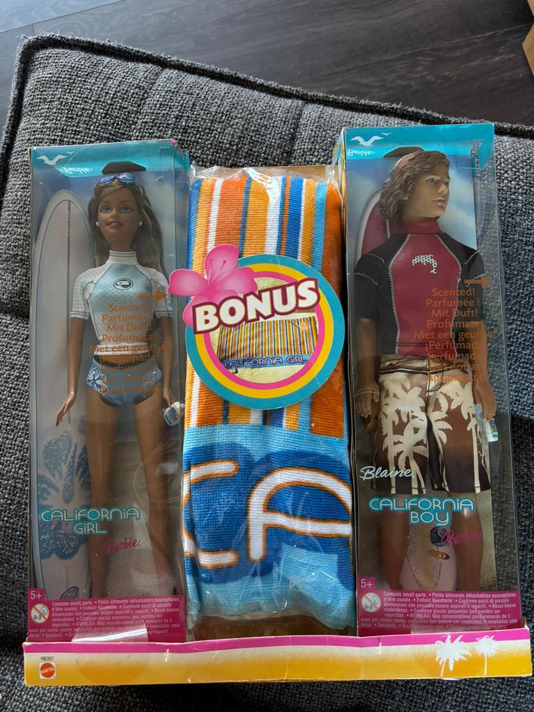 Barbie california girl, compleet, Verzamelen, Ophalen, Nieuw, Verpakking