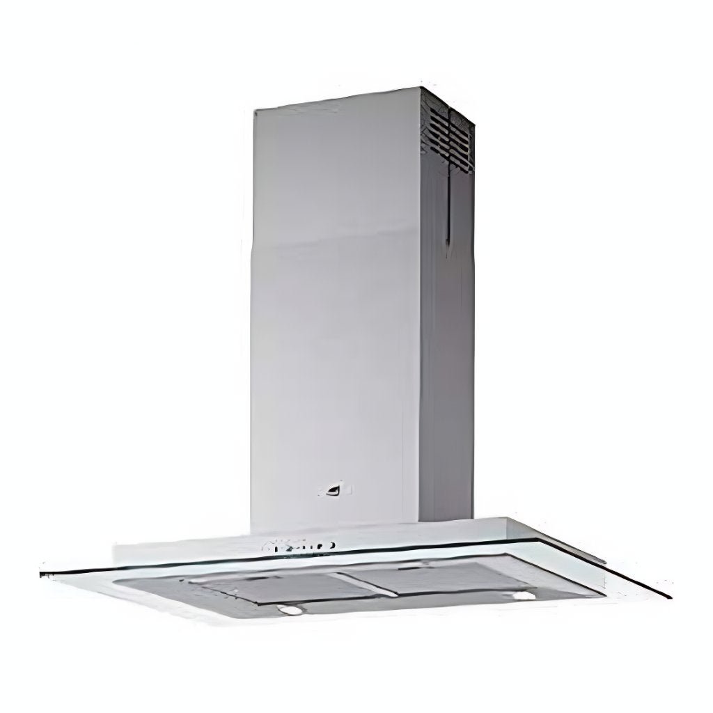 Hotte Îlot en inox AEG 9600 D, Enlèvement, Utilisé, Hotte pour îlot