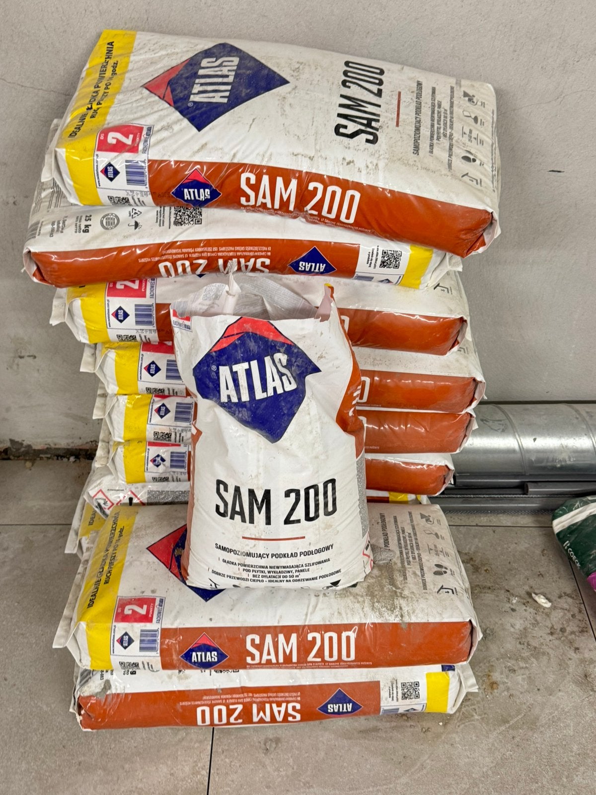 Egaline SAM200 atlas 10 zakken, Maison & Meubles, Produits de nettoyage, Enlèvement