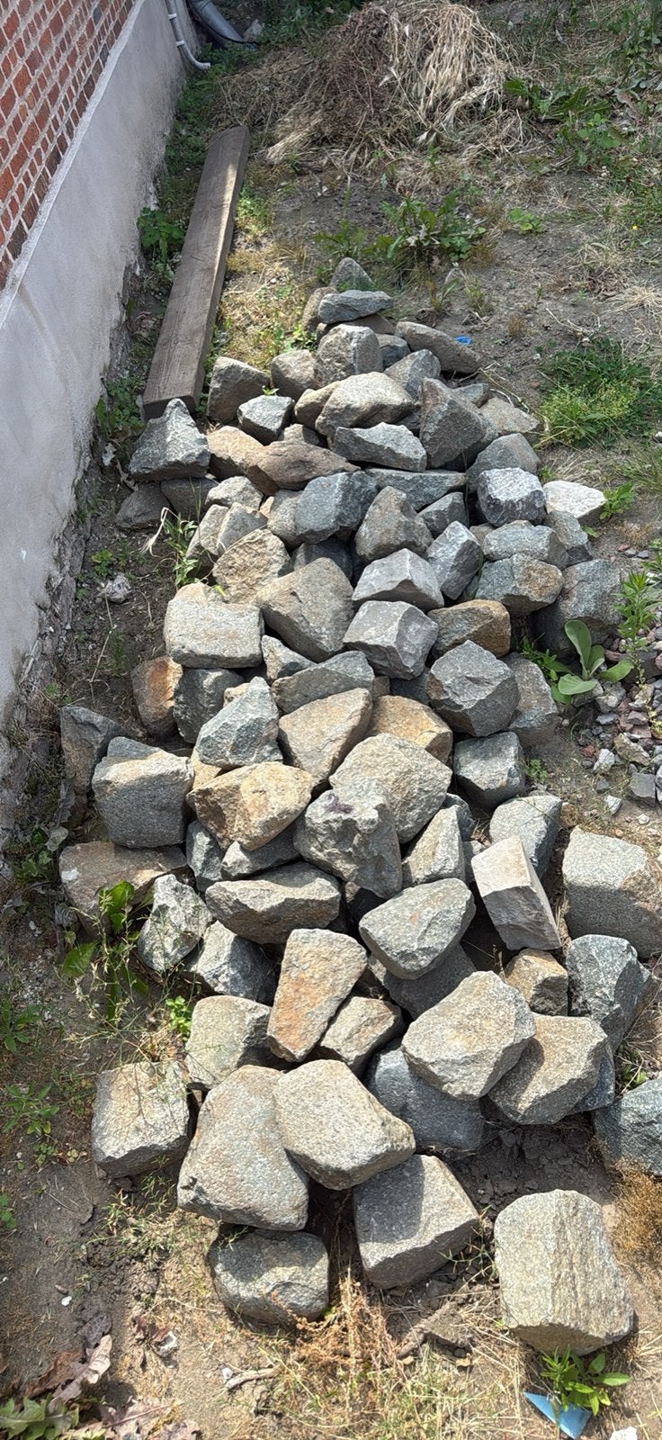 Gratis - Lot kasseien & platines, Tuin en Terras, Ophalen, Zo goed als nieuw