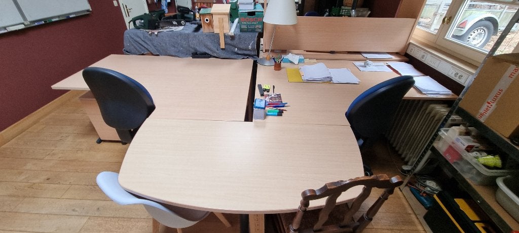 Mobilier de bureau: Tables, caissons, armoires, sièges..., Archives et Rangement, Enlèvement, Utilisé, Bureau