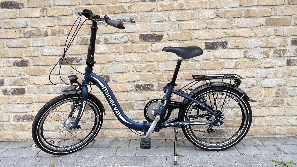 Zo goed als nieuwe Minerva plooifiets ( enkel getest), Vélos & Vélomoteurs, Vélos | Vélos pliables, Neuf, Autres marques, Frein sur jante