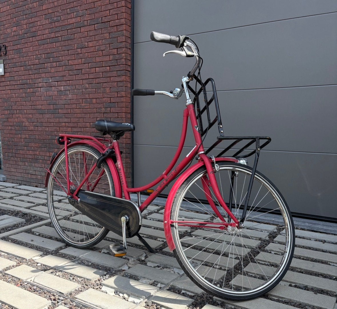 Batavus Old Dutch damesfiets, Fietsen en Brommers, Ophalen, Zo goed als nieuw, Handrem