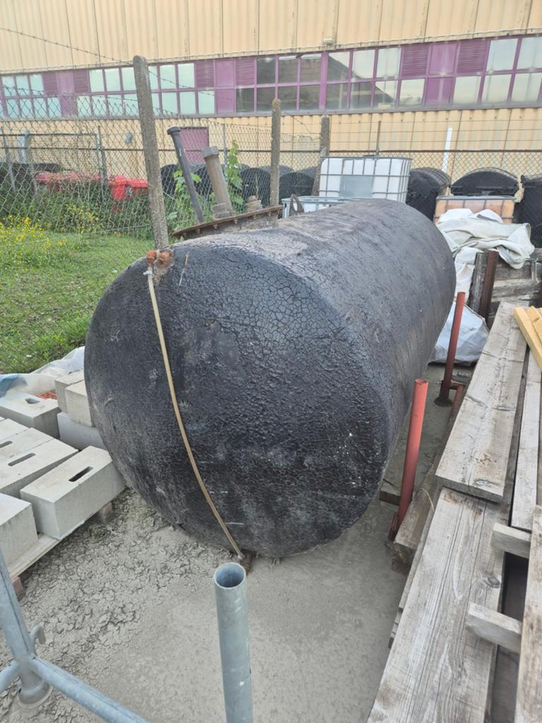 Mazout tank, Enlèvement