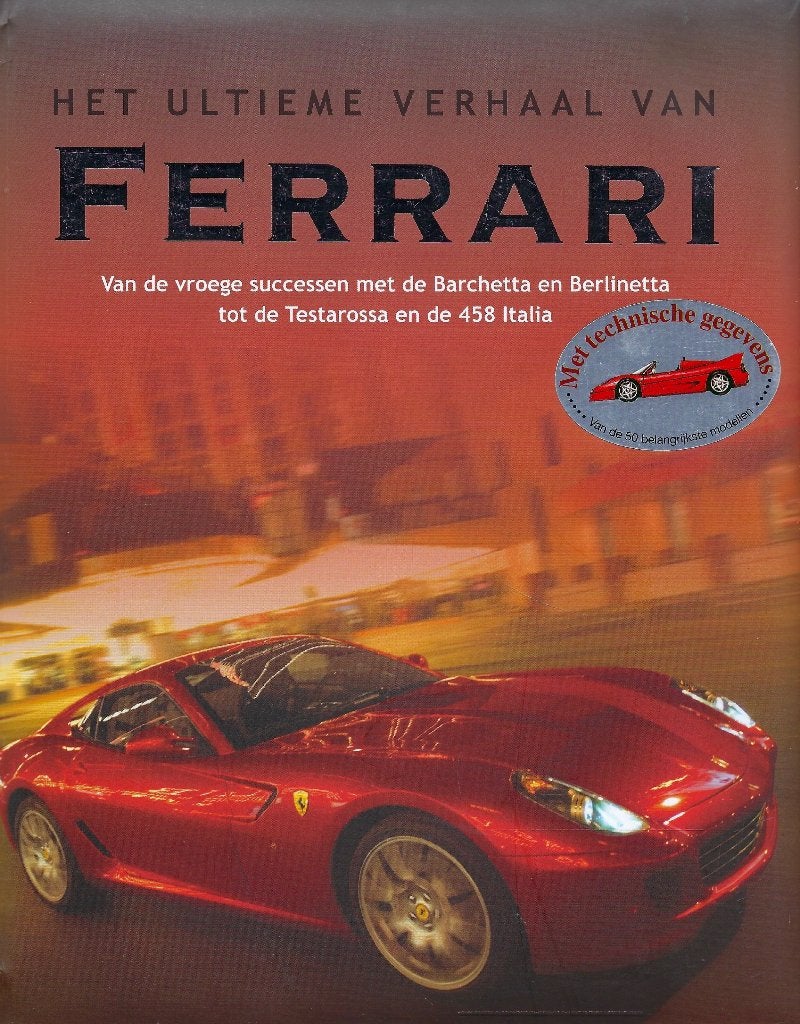 BOEK FERRARI HET ULTIEME VERHAAL., Ophalen of Verzenden, Nieuw, Ferrari