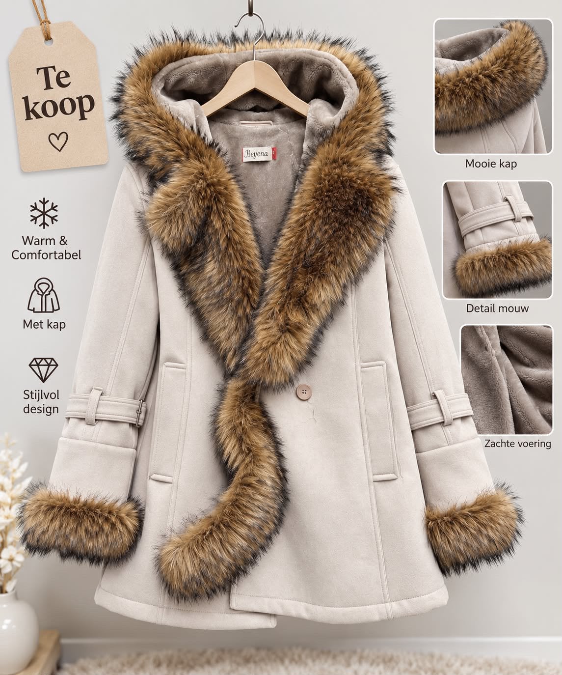 Winterjas, Kleding | Heren, Ophalen, Zo goed als nieuw, Maat 48/50 (M)