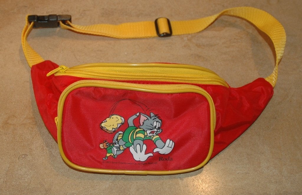 Buiktasje Tom & Jerry, Ophalen, Zo goed als nieuw, Rood