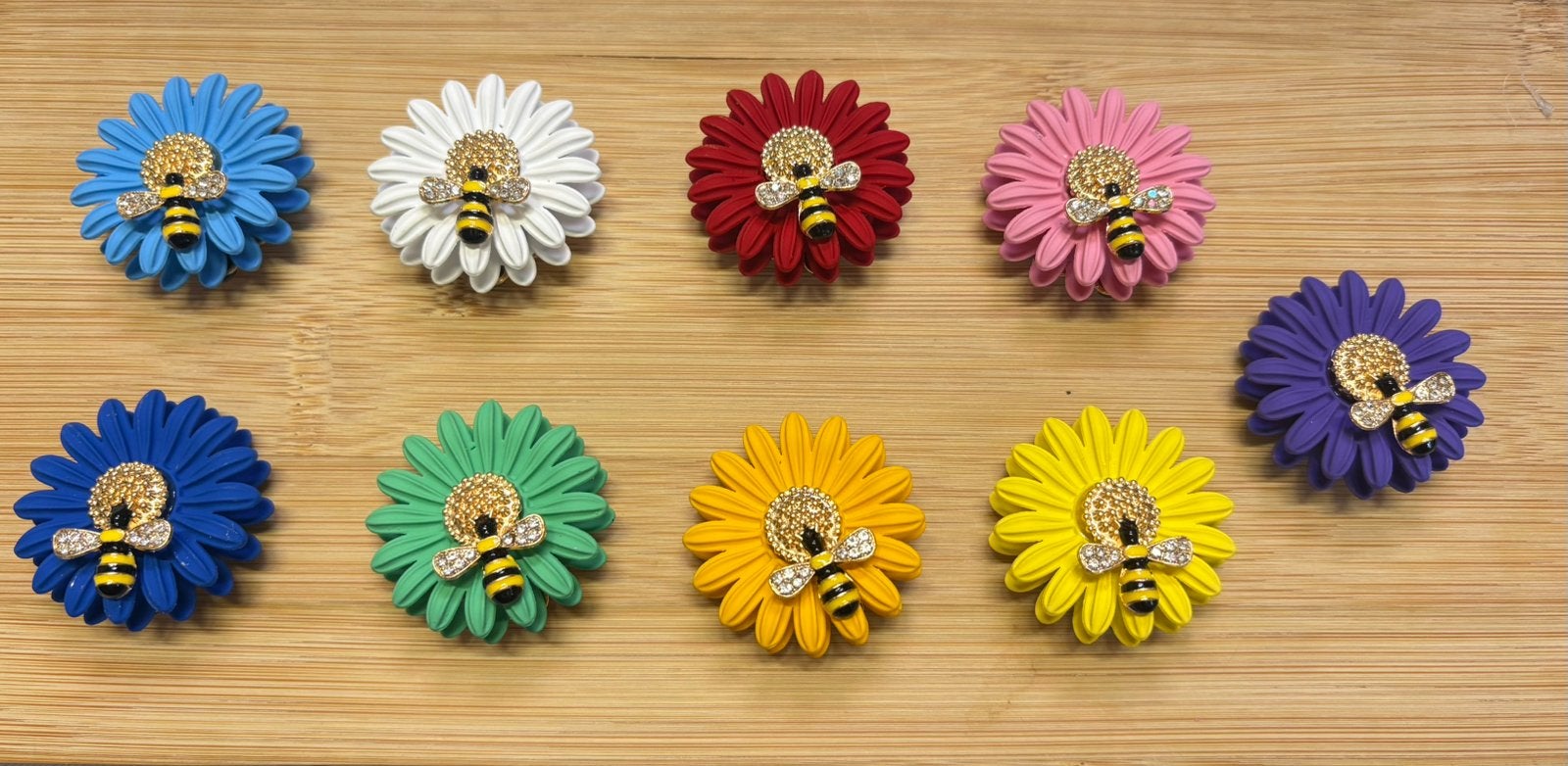 Perles marguerite avec abeilles et strass, Ophalen of Verzenden, Nieuw