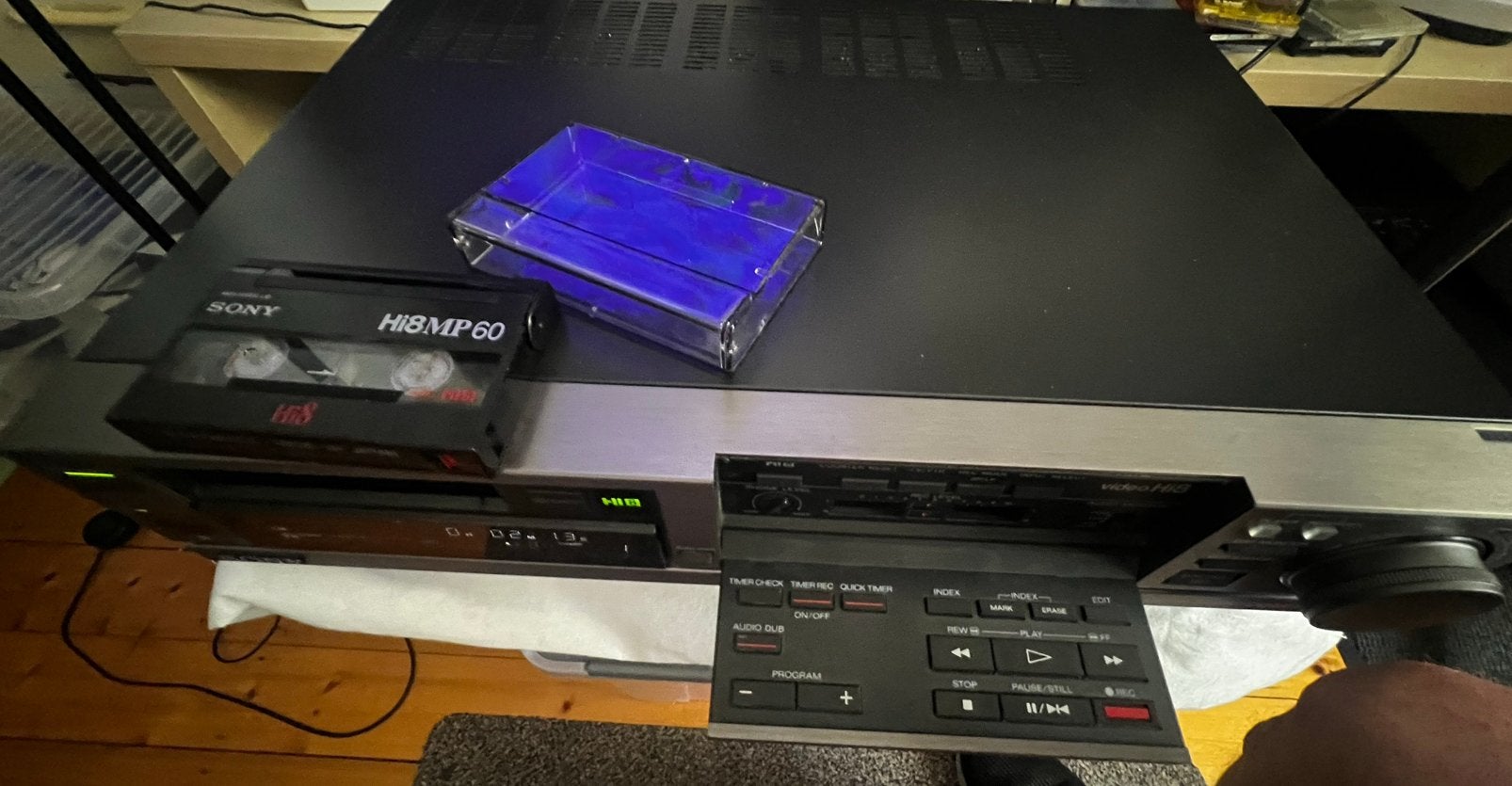 Sony EV-S1000E hi8 video videorecorder, Audio, Tv en Foto, Videospelers, Ophalen of Verzenden, Zo goed als nieuw
