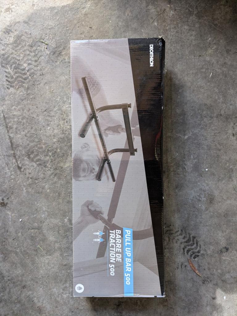 Pull up bar (Decathlon), Ophalen