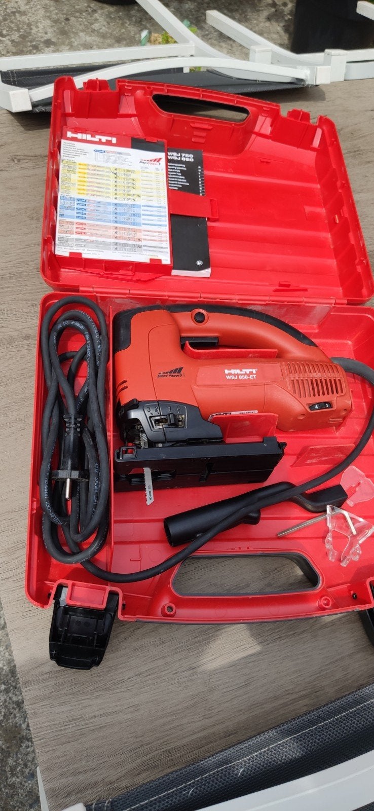 Scie sauteuse hilti wsj850 et, peu utilisé, Bricolage & Construction, Enlèvement