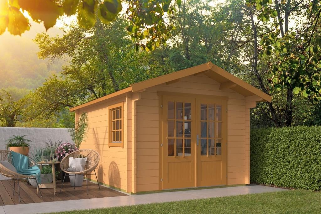 Blokhut - Tuinhuis Peggie | 40 mm | onbehandeld, Verzenden, Nieuw