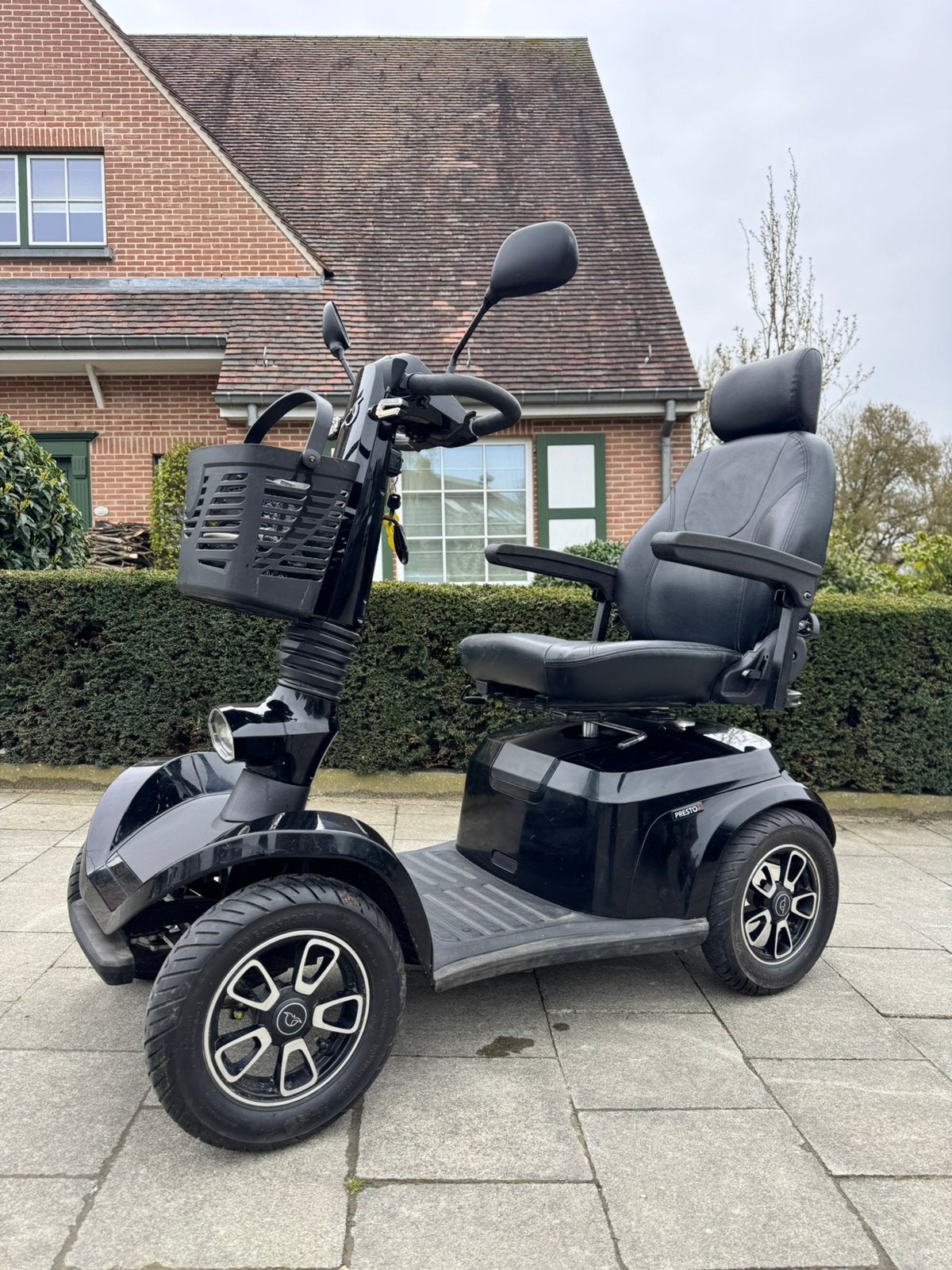 Scootmobiel 4roues Voiturette electrique L&M presto S, Divers, Enlèvement ou Envoi, Pliant, Comme neuf, Fauteuil roulant électrique