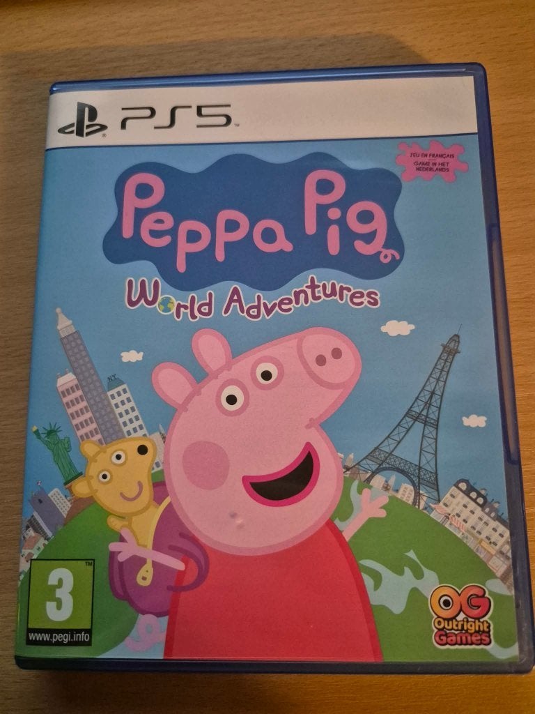 Peppa Pig World Adventures (Wereldavonturen) PS5, 1 speler, Ophalen of Verzenden, Zo goed als nieuw, Vanaf 3 jaar