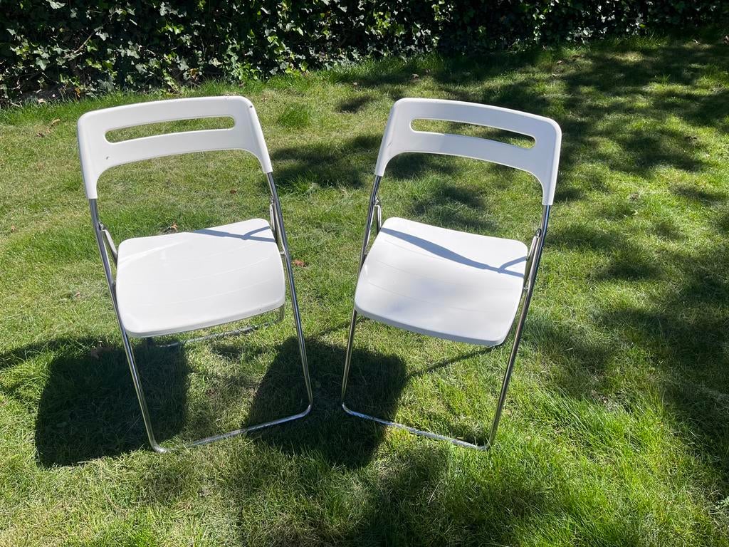 Gratis klapstoelen - 4 totaal, Enlèvement, Utilisé