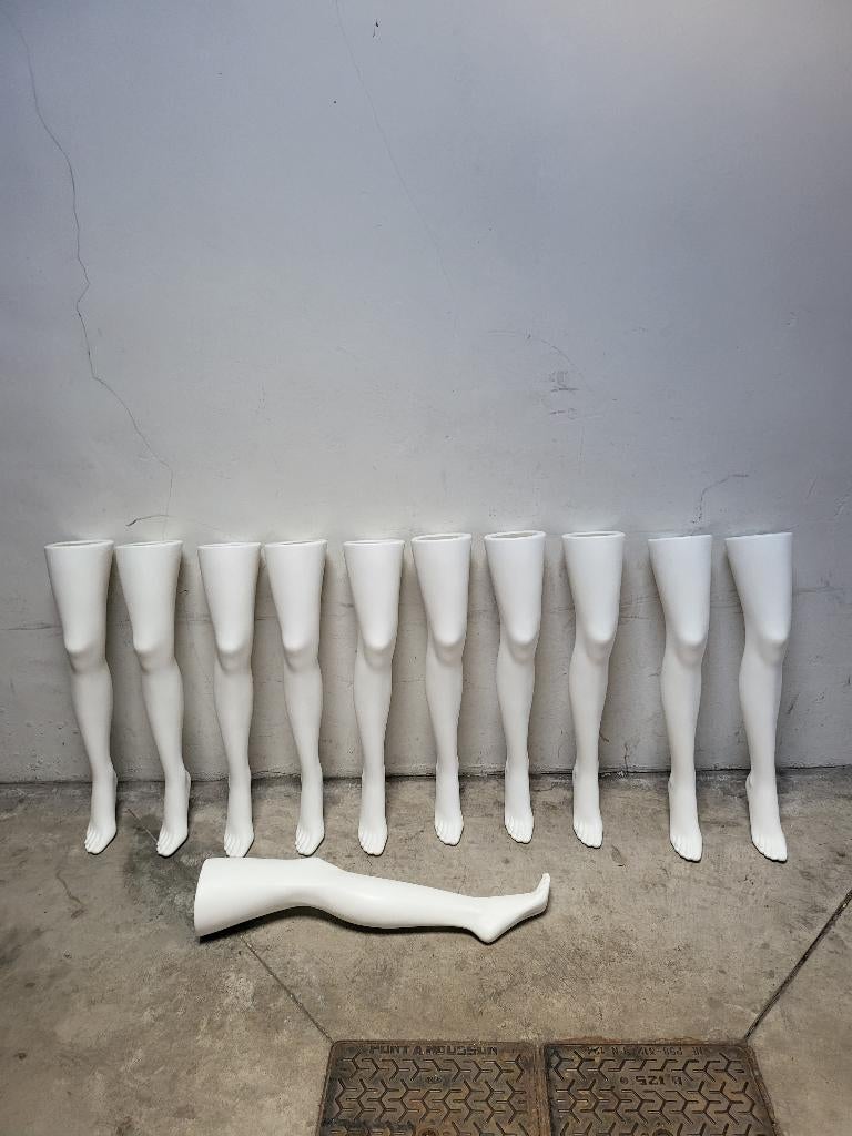 Damesbeen, hoog model, magnetisch, wit van Best Mannequins, Enlèvement ou Envoi, Comme neuf, Mannequin