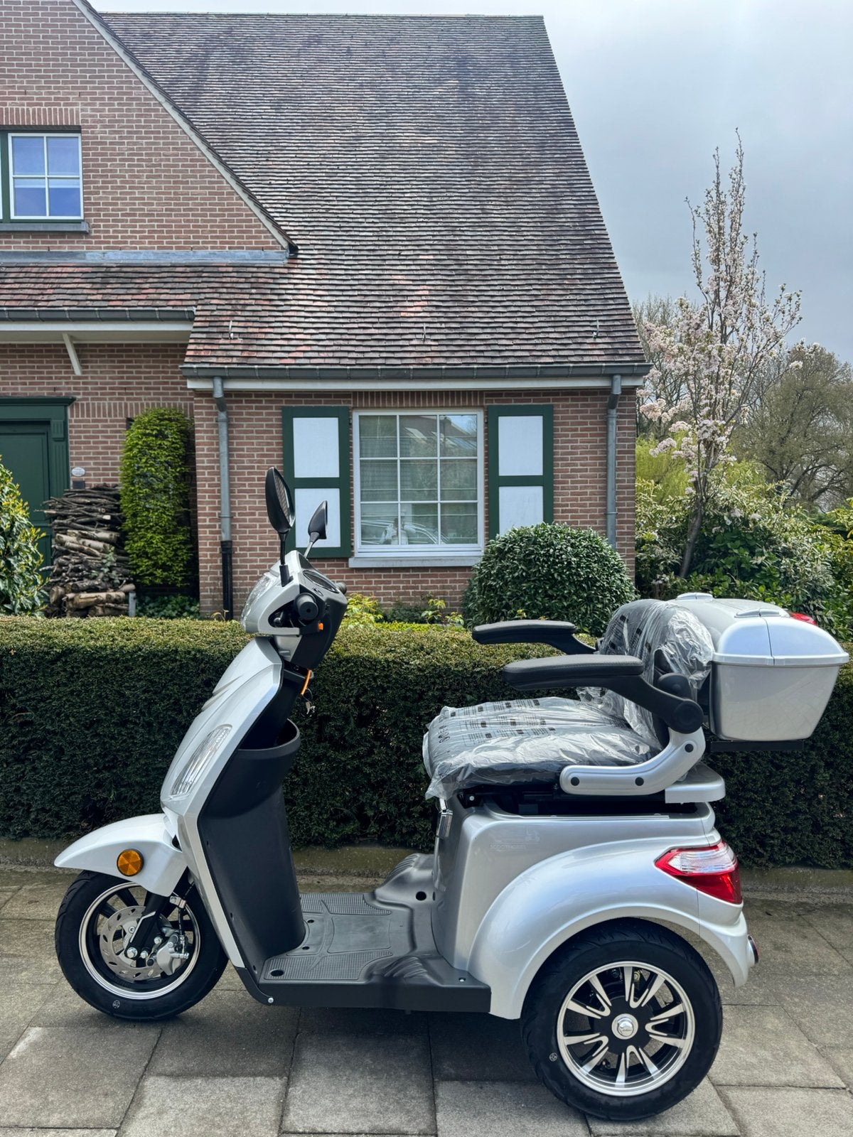Voiturette électrique Comfigo 25 km/h Scootmobiel (nouveau), Enlèvement ou Envoi, Pliant, Neuf, Fauteuil roulant électrique