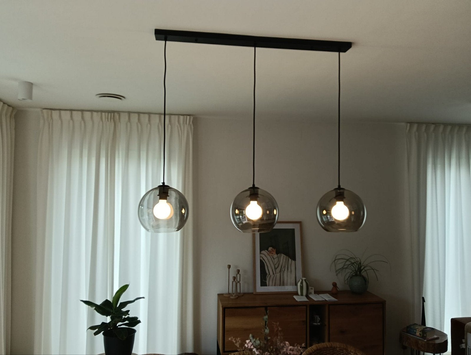 Hanglamp, Enlèvement, Verre