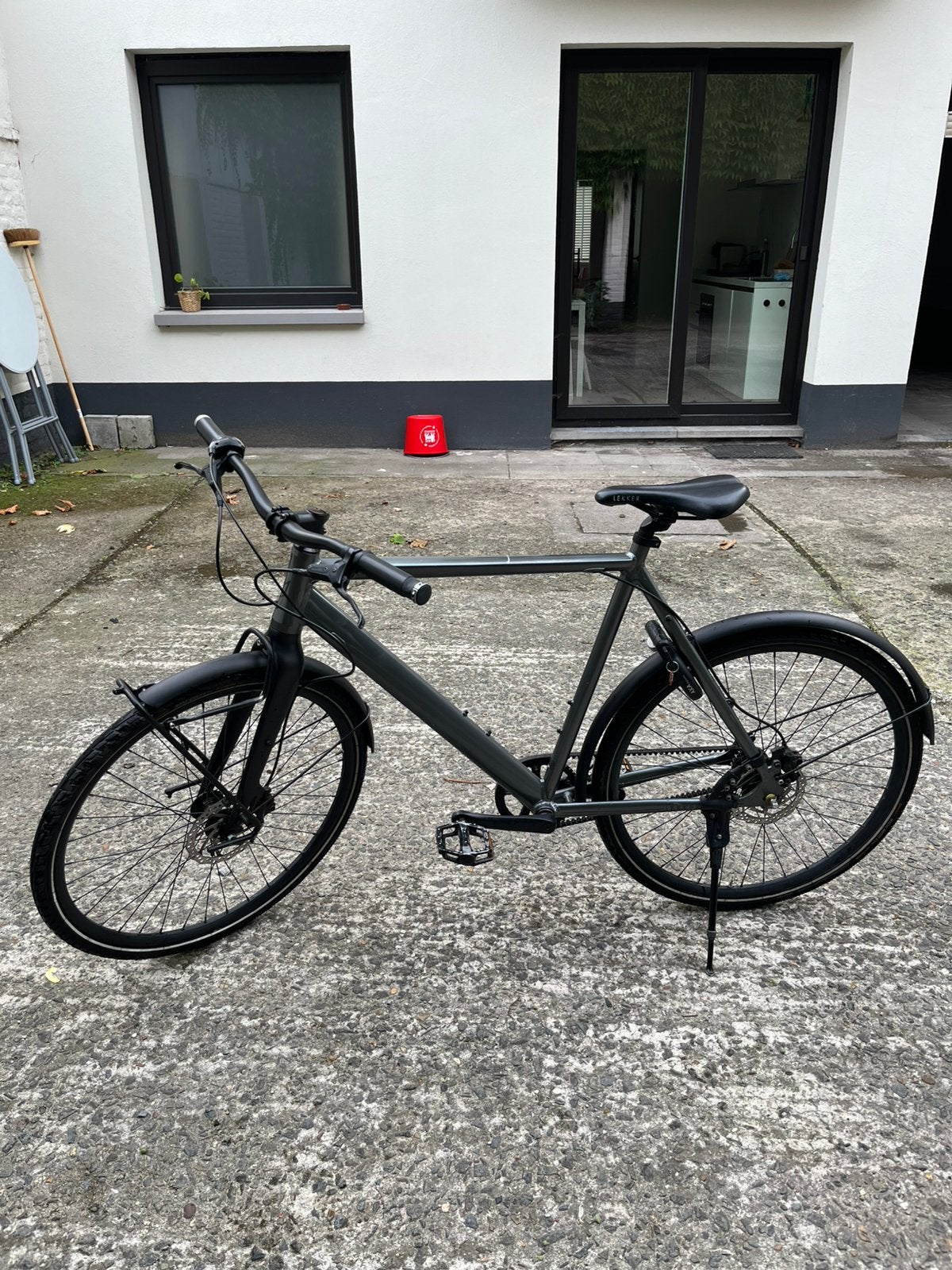 Lekker Amsterdam Elite M2 commuter bike Size 58, Fietsen en Brommers, Gebruikt, 57 tot 61 cm, Schijfrem, Ophalen
