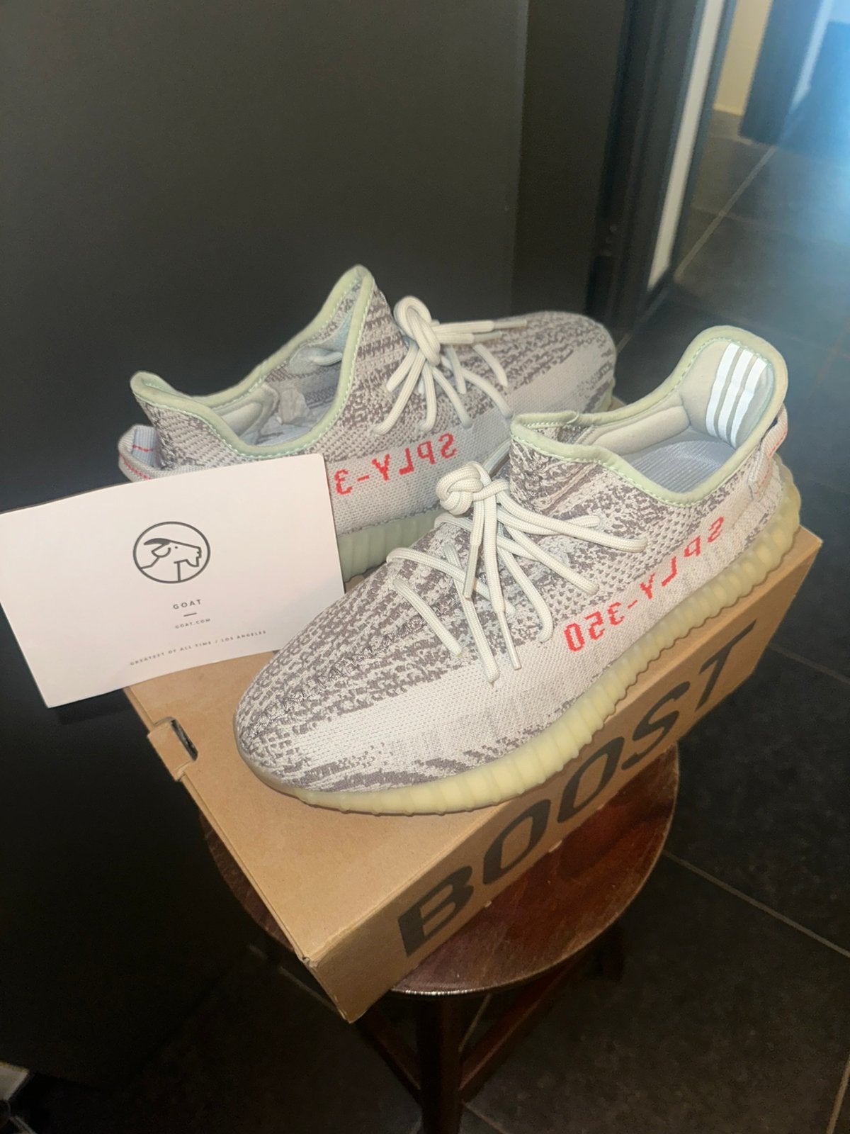 Adidas Yeezy Boost 350 V2 Blutin / Hirere / Grethr, Ophalen, Nieuw, Sneakers