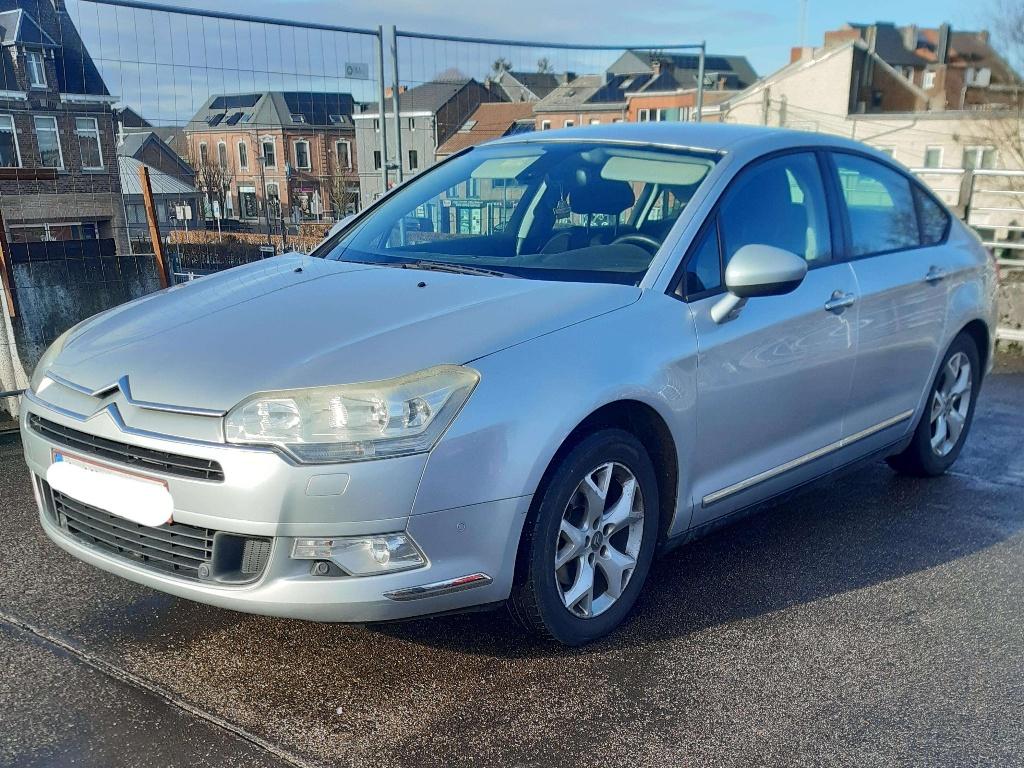 Citroen C5 1.6Hdi 110 Cv, Autos, Citroën, Argent ou Gris, 4 portes, Noir, Particulier