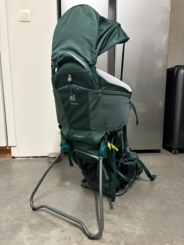 Deuter Kid Comfort - Groen, Ophalen of Verzenden, Zo goed als nieuw, Rugzak