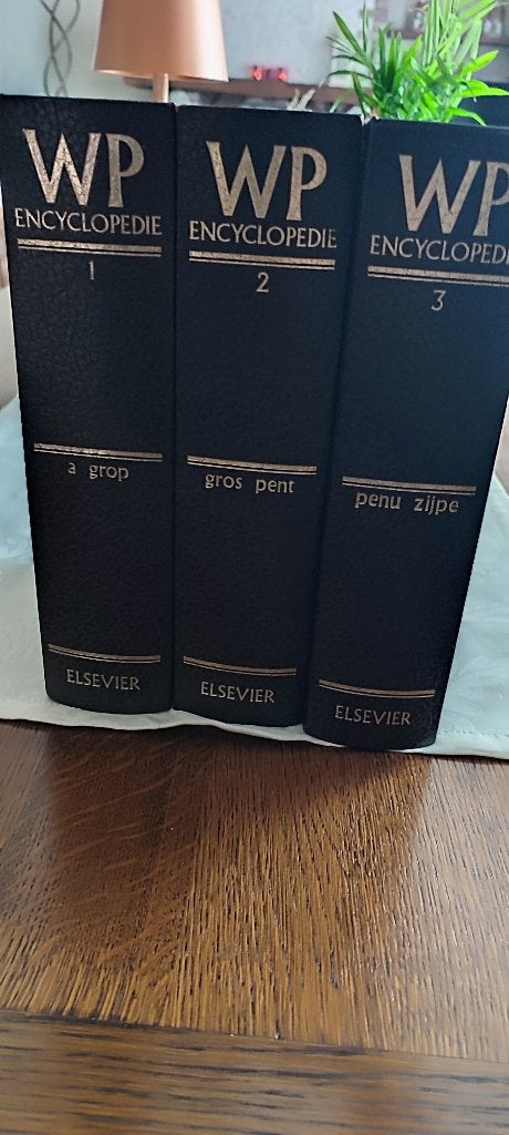 Driedelige Winkler prins boeken, Algemeen, Elsevier, Ophalen, Gelezen