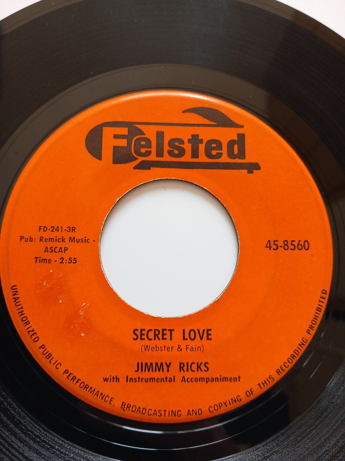 BILLY STEWART. SECRET LOVE.  ROCK USA 45T, Enlèvement ou Envoi