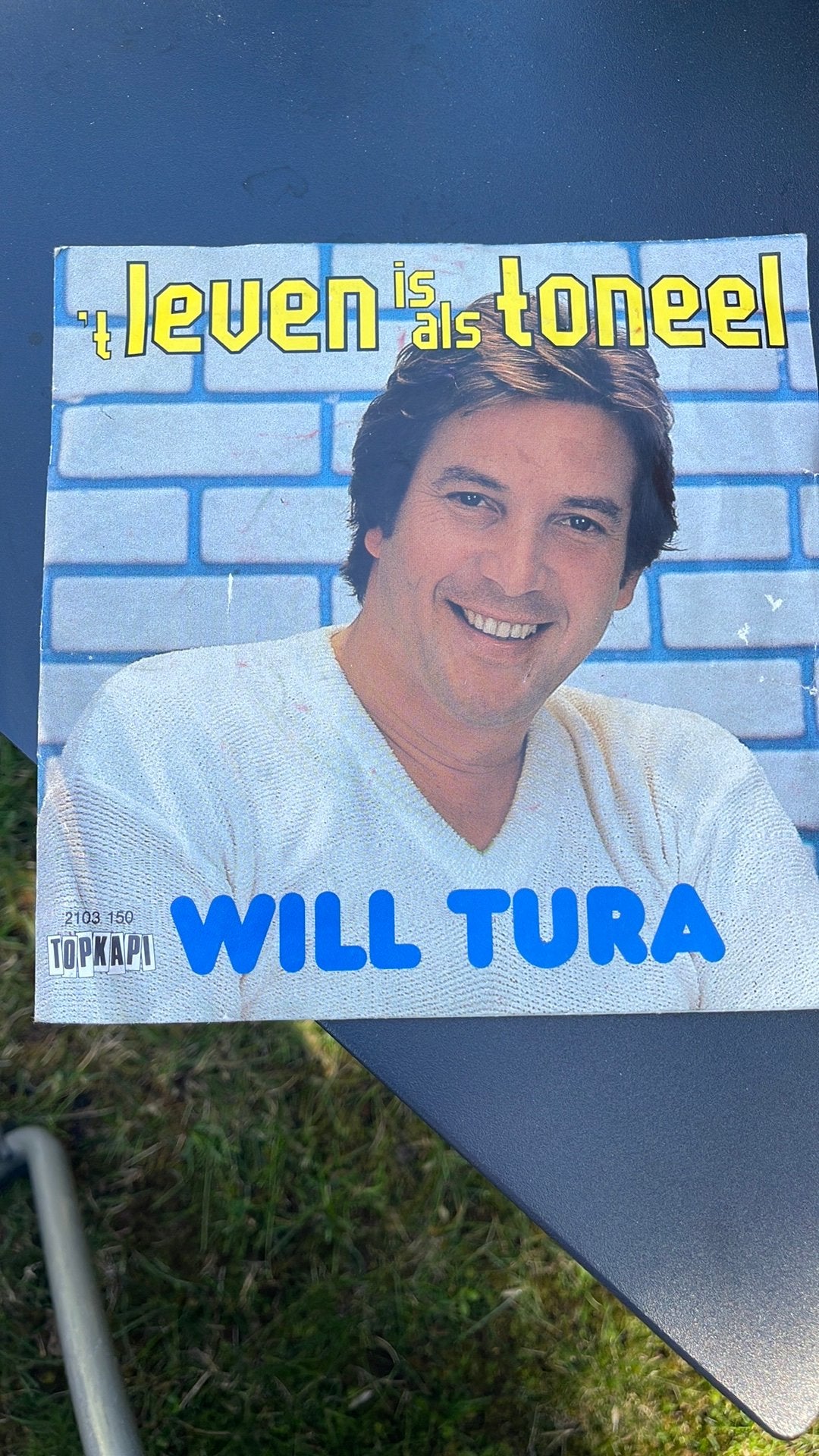 Single will tura ( ‘t leven..), Cd's en Dvd's, Vinyl Singles, Ophalen, Gebruikt