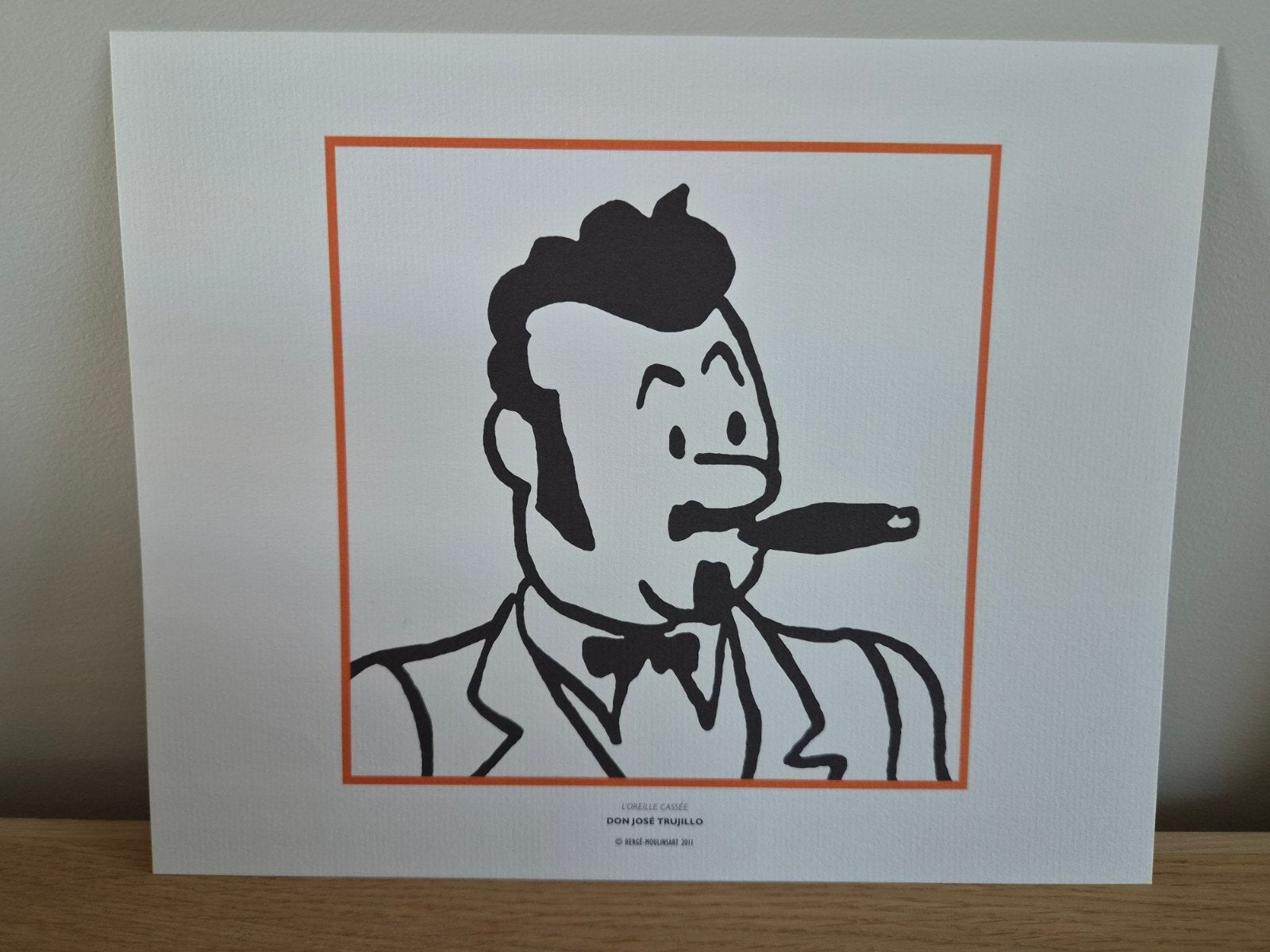 Lot de 3 litho-sérigraphies de Tintin sur papier épais, Antiquités & Art, Art | Lithographies & Sérigraphies, Enlèvement ou Envoi