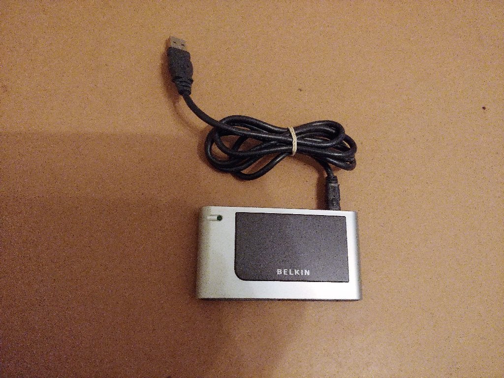 Belkin High Speed 2.08 in 1 Media reader, Computers en Software, Ophalen of Verzenden, Zo goed als nieuw