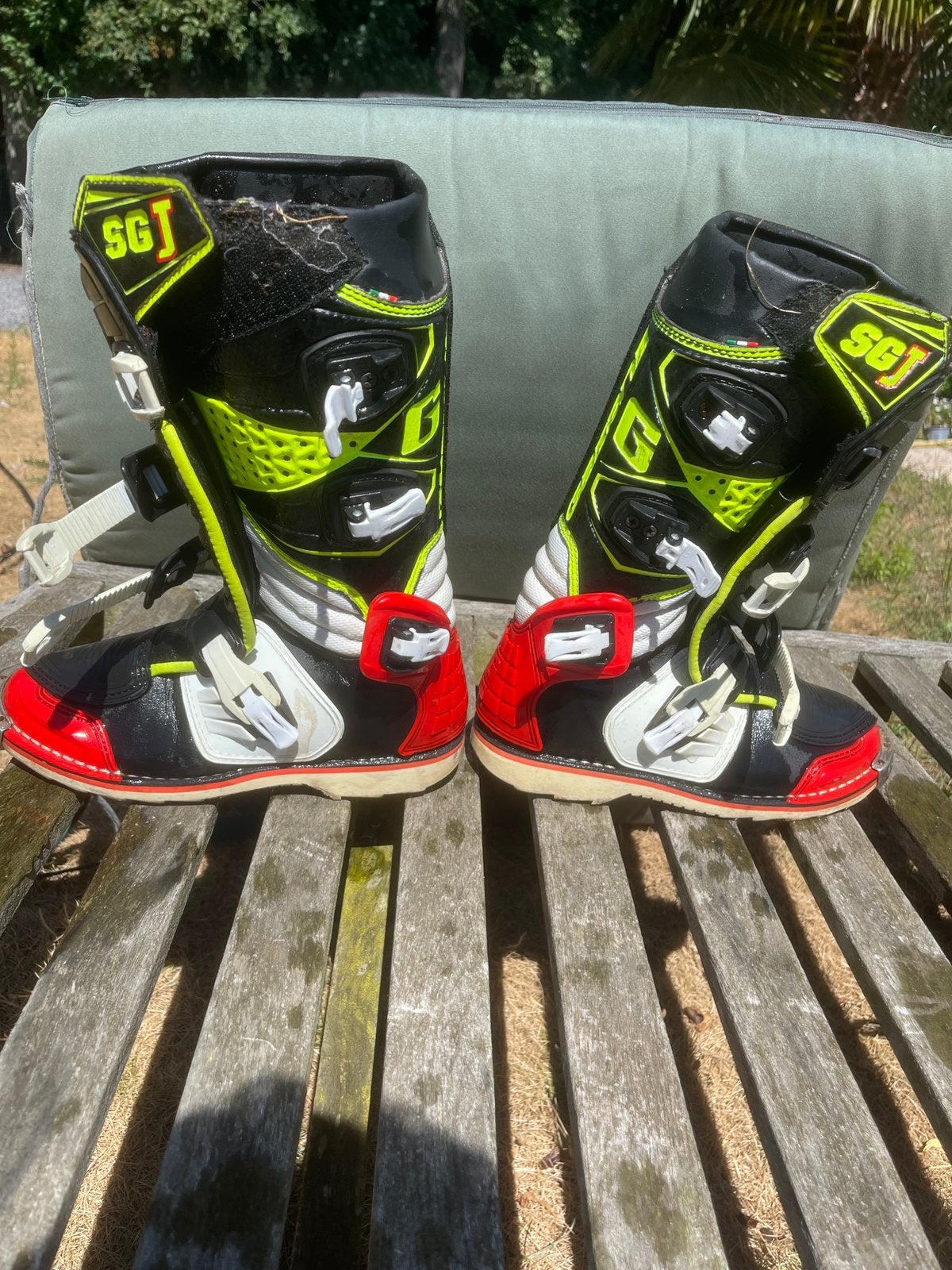 Gaerne sgj jeugd maat 39 crossbotten motorcross laarzen, Motoren, Kleding | Motorkleding, Ophalen of Verzenden, Laarzen
