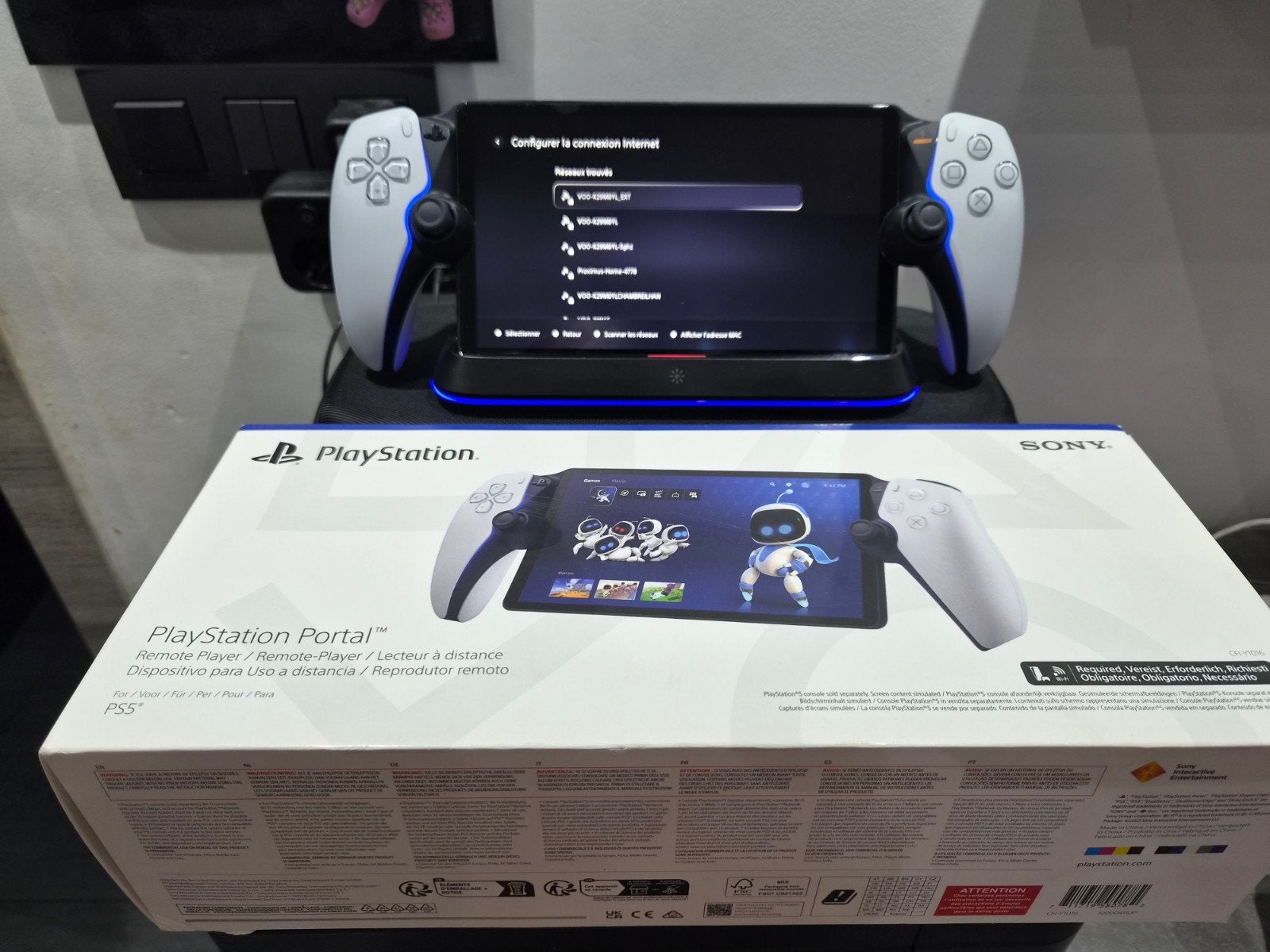 PLAYSTATION PORTAL SONY BOÎTE ET BOÎTE DE RANGEMENT, Ophalen, Zo goed als nieuw, Playstation 5 Digital