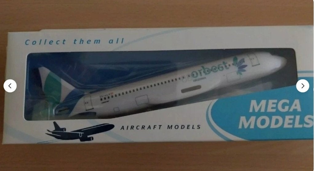 Orbest Orizonia Airbus A320 1/200 schaalmodel vliegtuig, Verzamelen, Ophalen of Verzenden, Nieuw, Schaalmodel