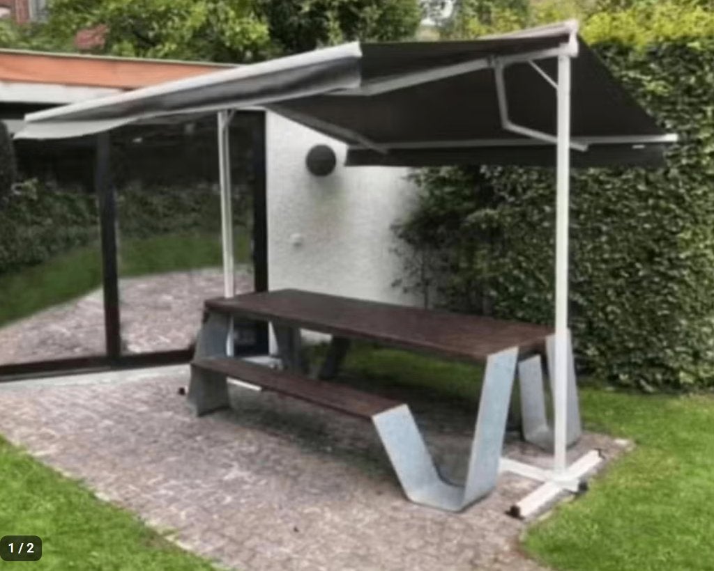lounge parasol/ tuinscherm, Tuin en Terras, Ophalen