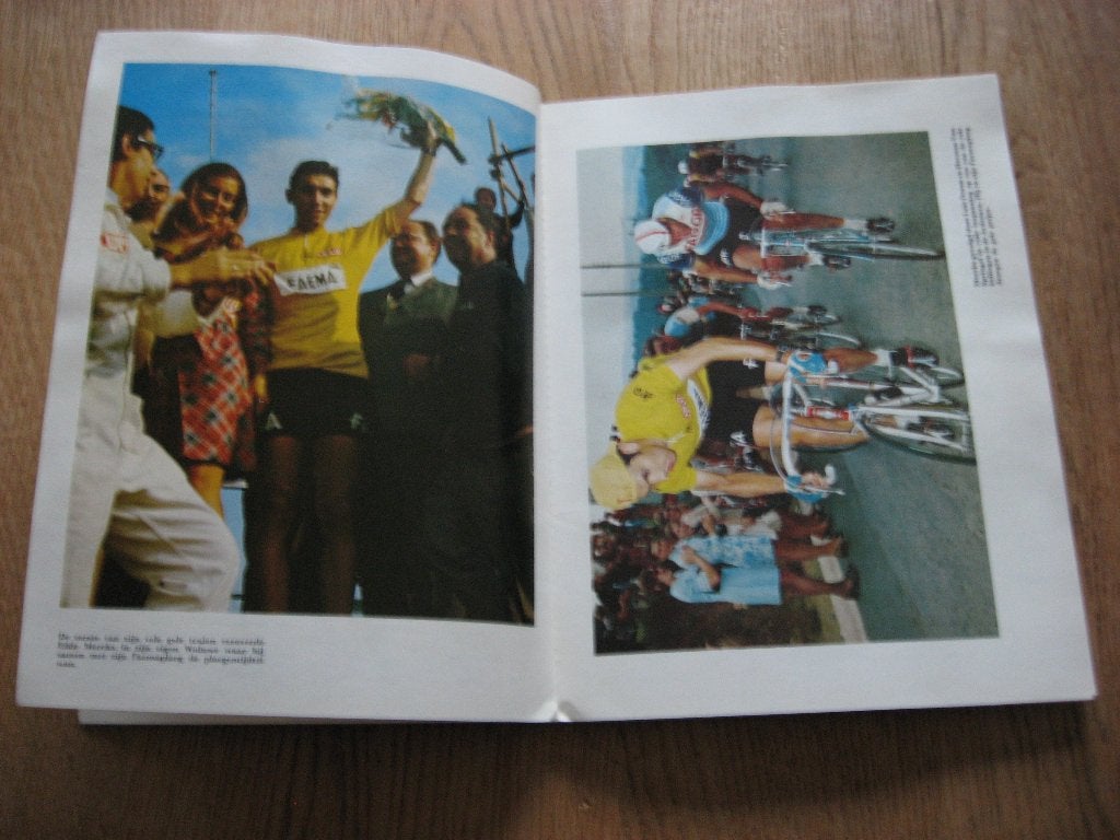 Eddy Merckx Ronde van Frankrijk Overwinningen, Ophalen of Verzenden, Zo goed als nieuw, Lopen en Fietsen