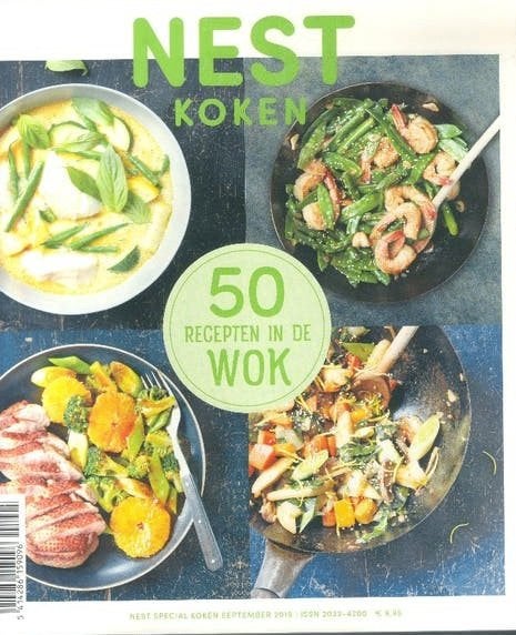 Nest koken / 50 recepten in de wok, Boeken, Ophalen of Verzenden, Zo goed als nieuw
