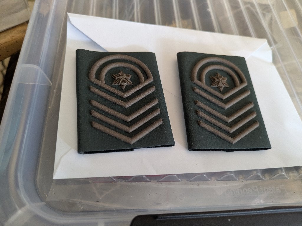 Adjudant majoor, Verzamelen, Ophalen of Verzenden, Landmacht, Embleem of Badge