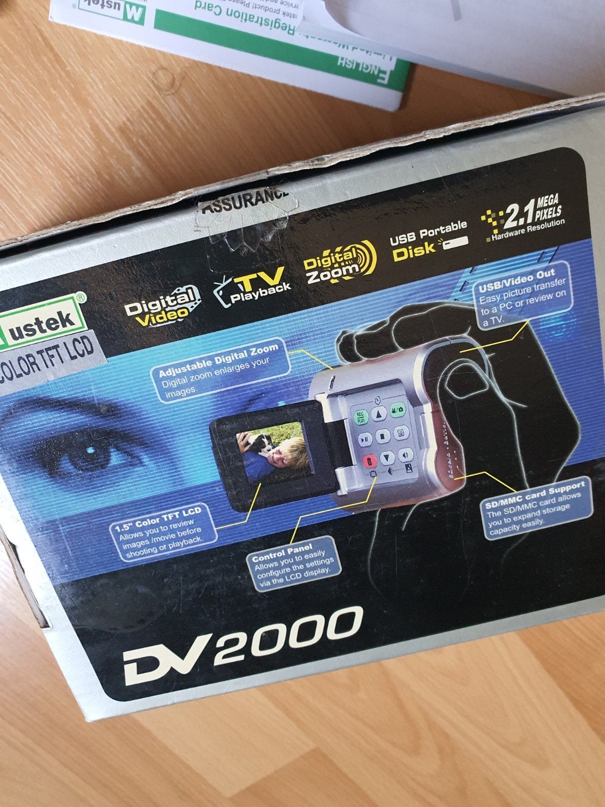 vintage digital camera, Ophalen
