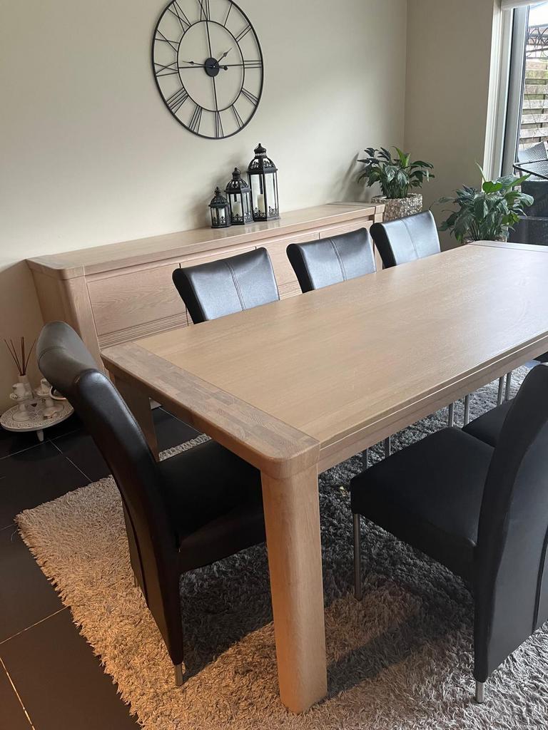 Houten woonkamer set, Ophalen