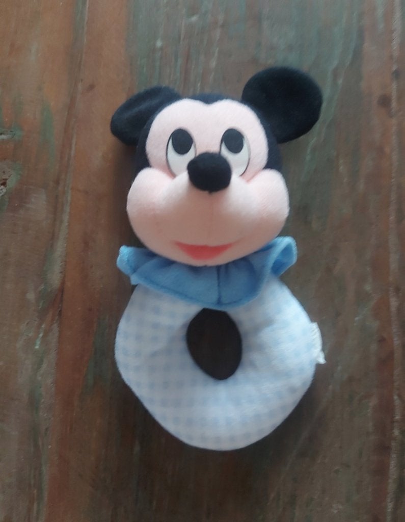 Hochet Mickey, Enlèvement, Utilisé, Hochet