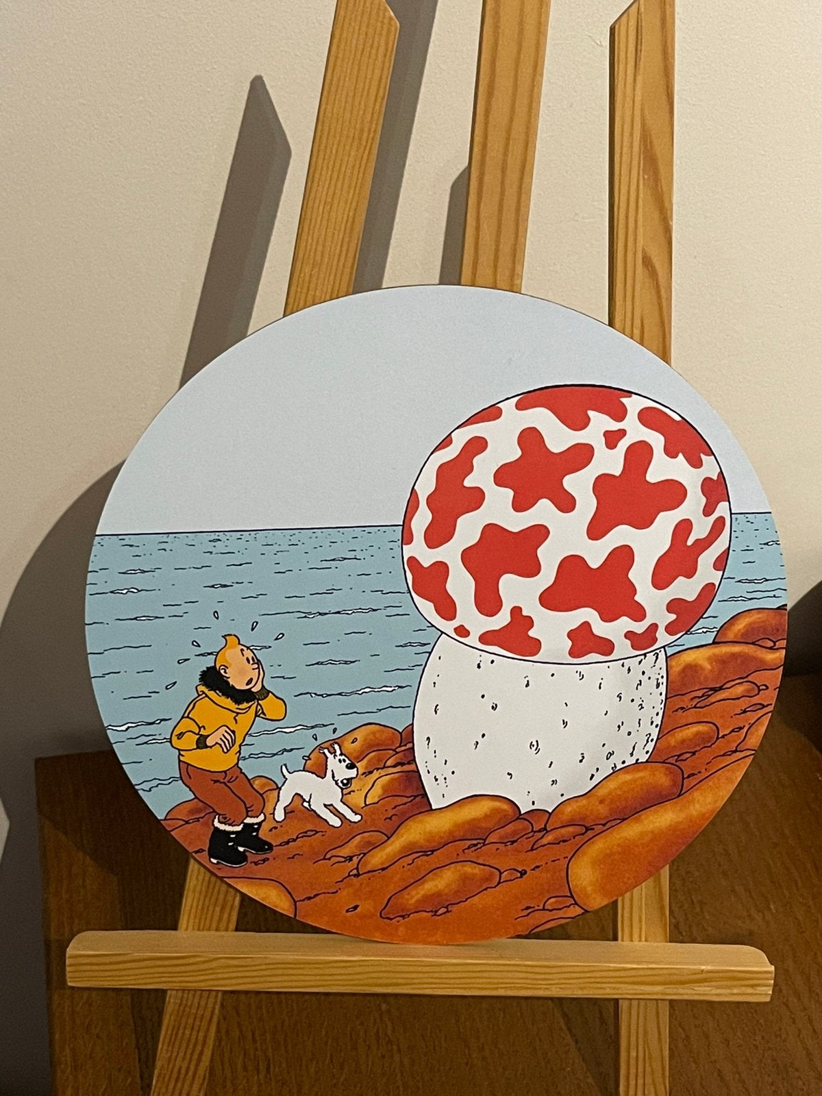 Tintin Kuifje Tim : portrait à suspendre (grand format A010), Envoi, Tintin, Comme neuf, Autres types