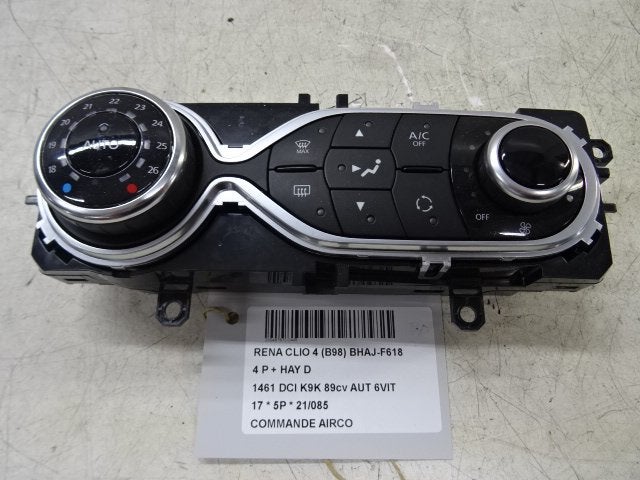 BEDIENINGSPANEEL AIRCO Renault Clio IV (5R) (275105430R), Gebruikt, Renault
